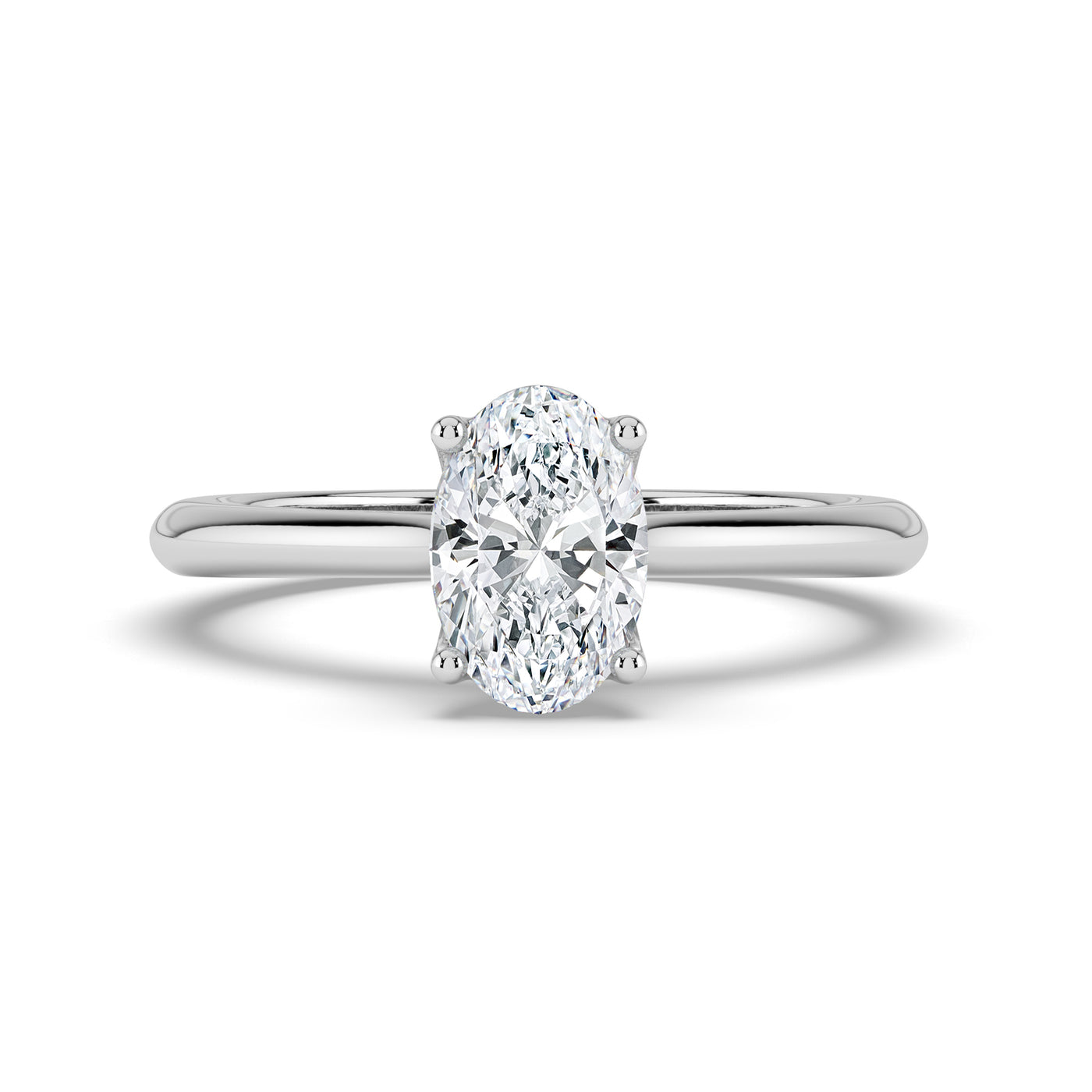 Oval Diamond Ring