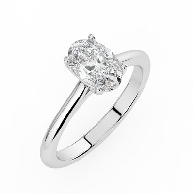Oval Diamond Ring