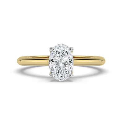 Oval Diamond Ring