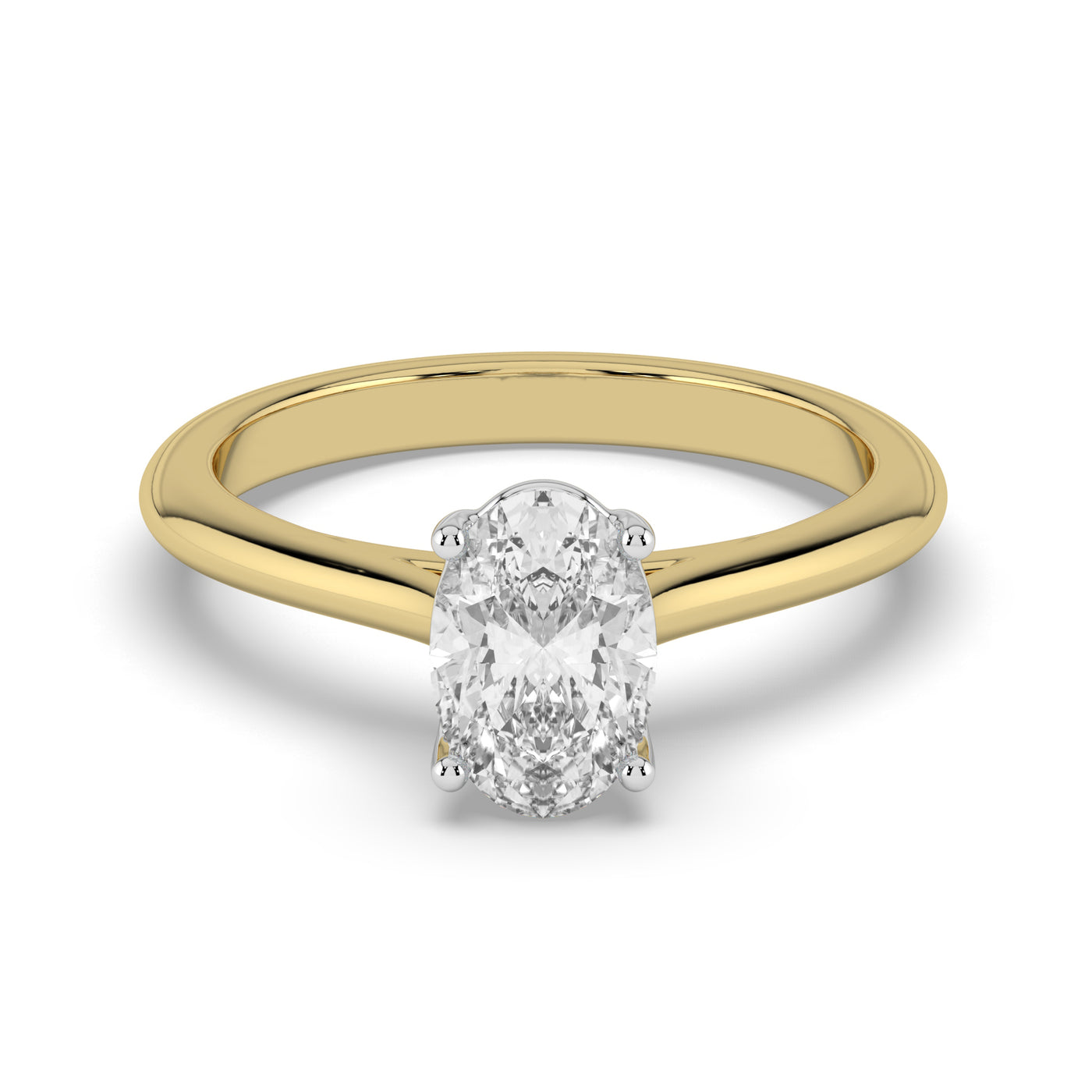 Oval Diamond Ring