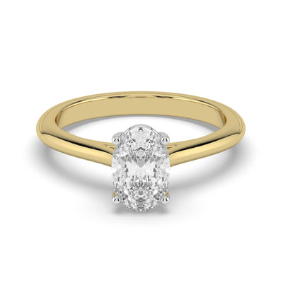 Oval Diamond Ring