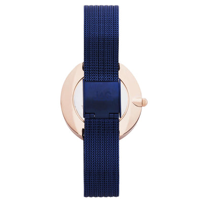 Jag Tegan Navy Alloy 34mm Watch
