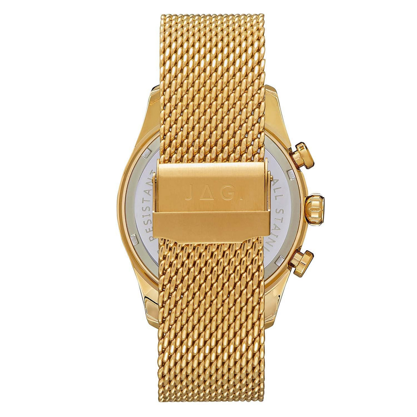 Jag Lachlan Black Stainless Steel 45mm Watch