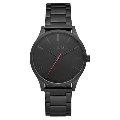 Jag Malcom Ii Black Stainless Steel 45mm Watch