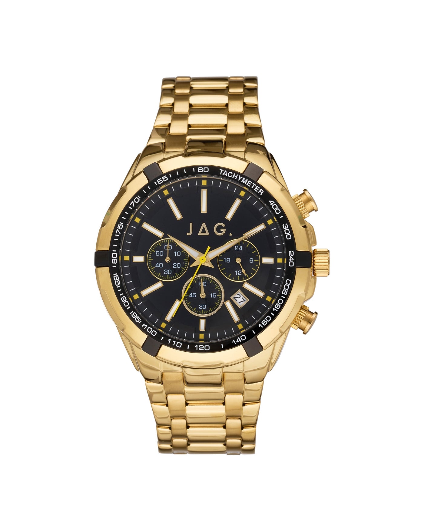 Jag Boss Gold Stainless Steel 46mm Watch