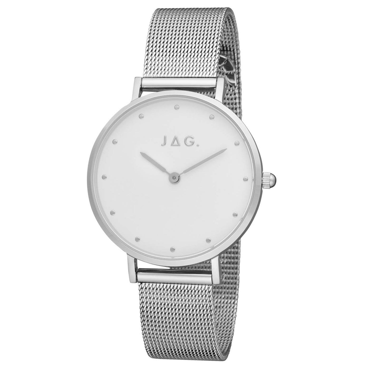 Jag Alice Silver Stainless Steel 32mm Watch