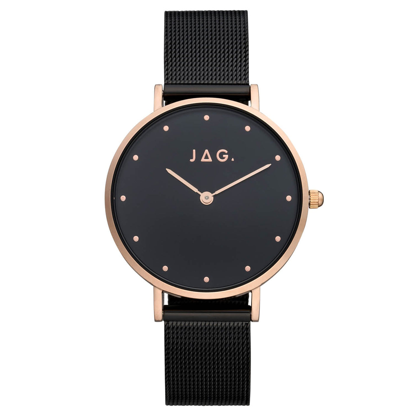Jag Alice Black Stainless Steel 32mm Watch