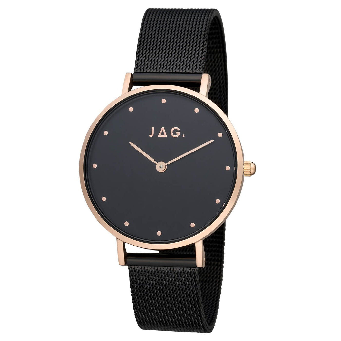 Jag Alice Black Stainless Steel 32mm Watch