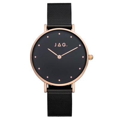 Jag Alice Black Stainless Steel 32mm Watch