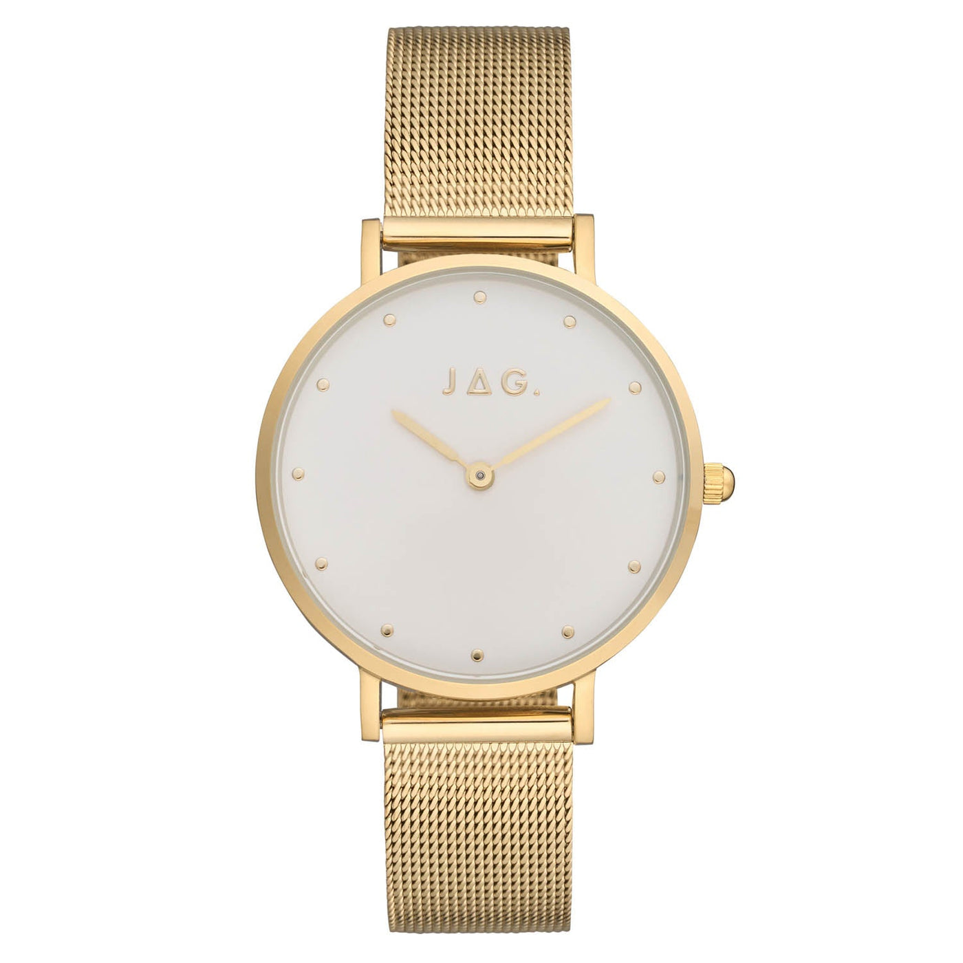 Jag Alice Gold Stainless Steel 32mm Watch