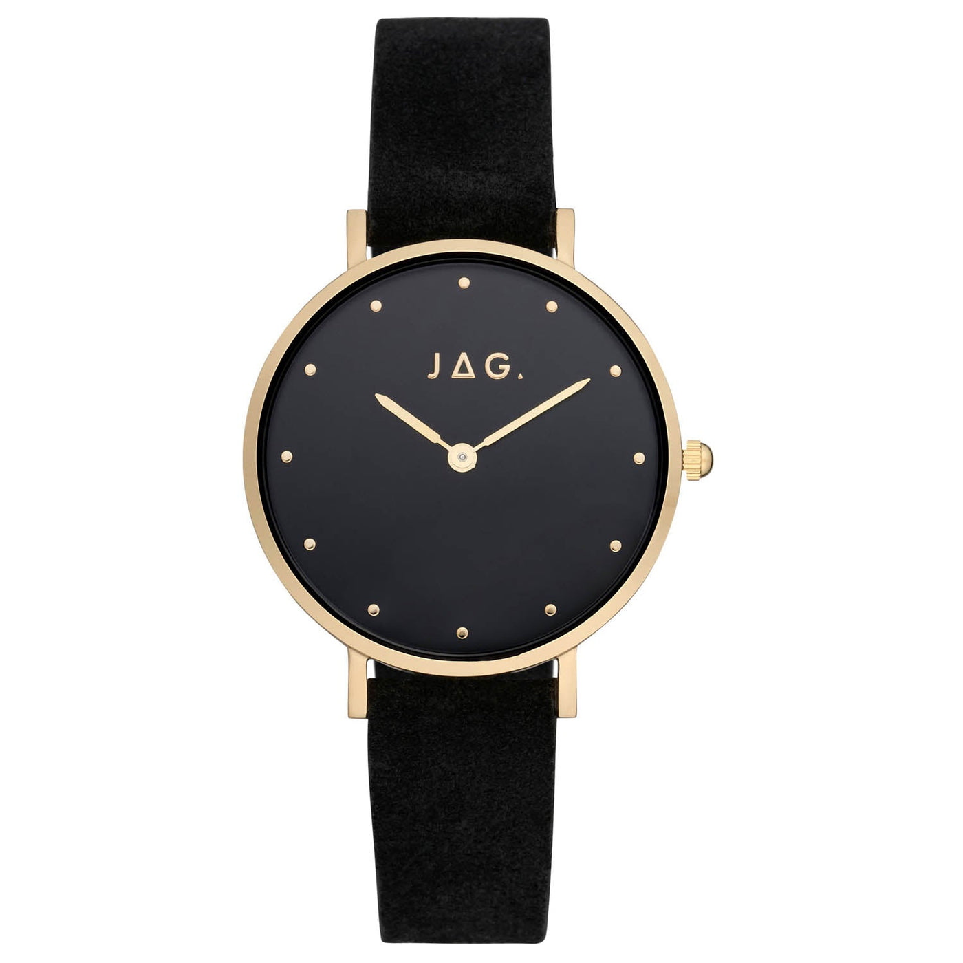 Jag Alice Black Stainless Steel 32mm Watch