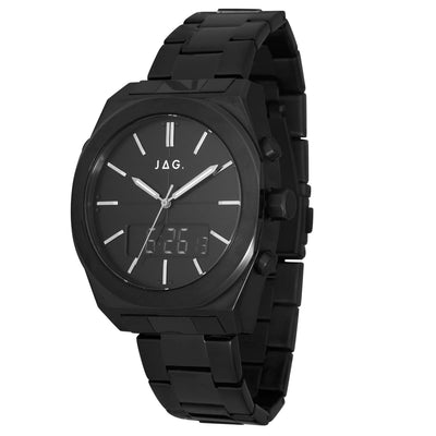 Jag Lincoln Black 43mm Watch