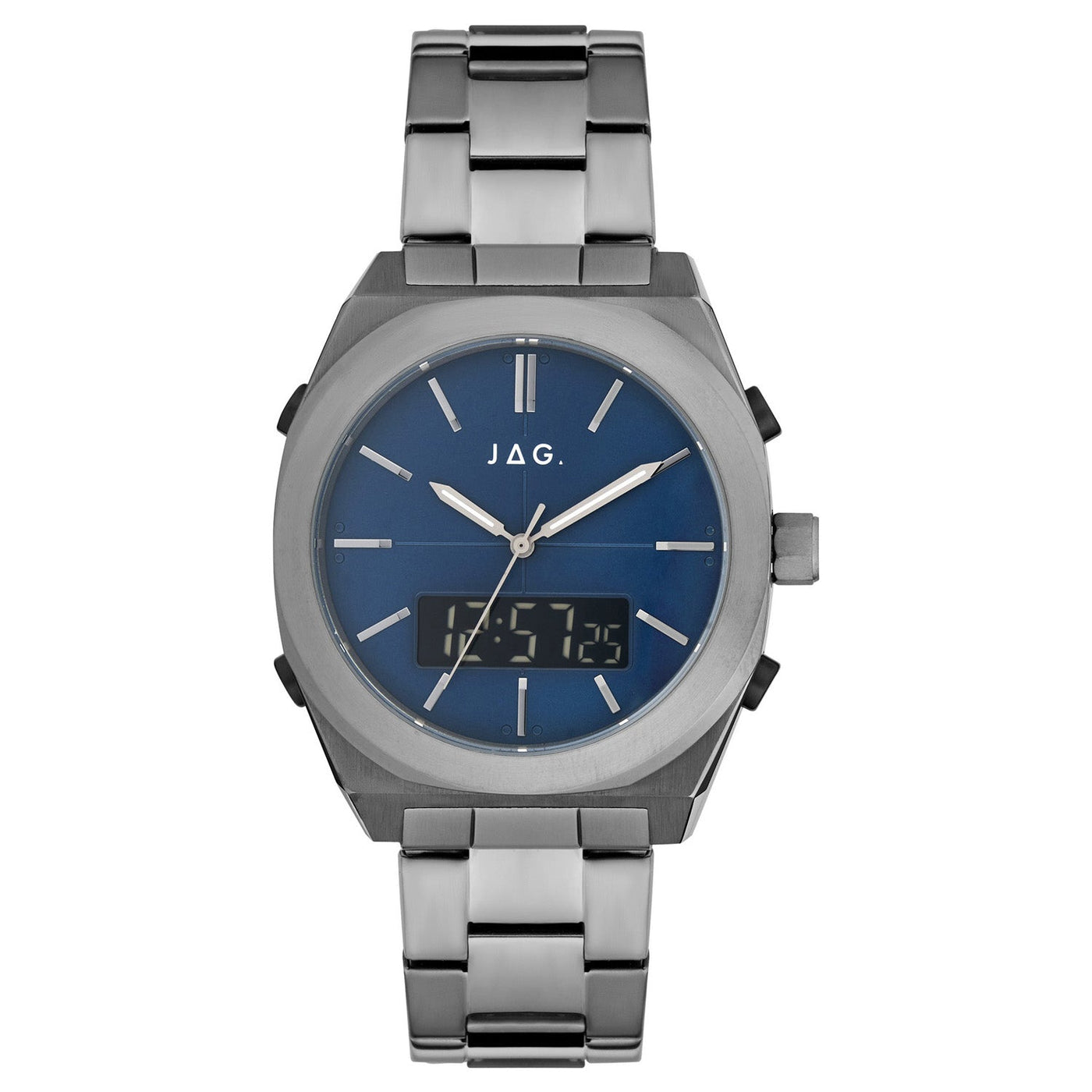 Jag Lincoln Grey 43mm Watch
