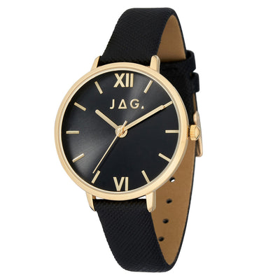 Jag Sophie Black Alloy 36mm Watch
