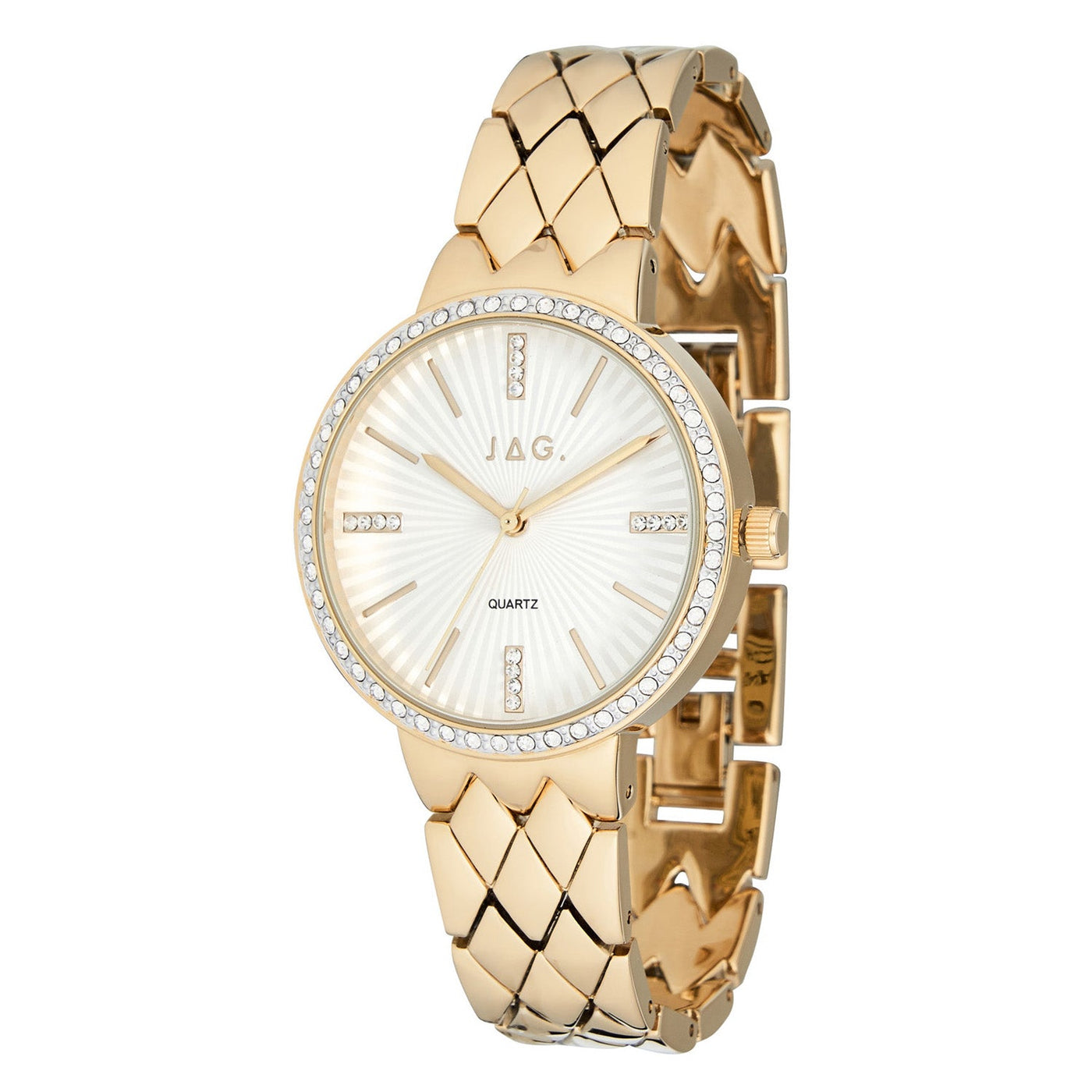 Jag Balmoral Gold Alloy 36mm Watch