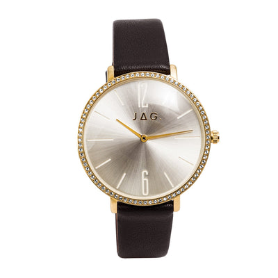 Jag Carine Gold Stainless Steel 38mm Watch