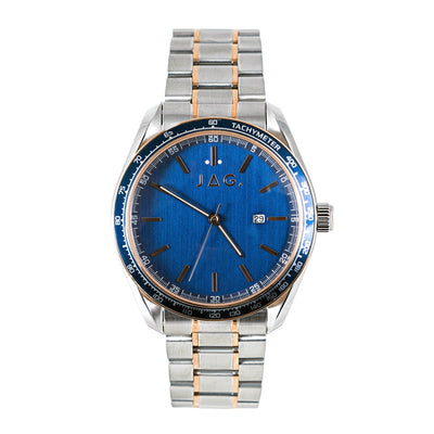 Jag Lonsdale Silver Stainless Steel 44mm Watch