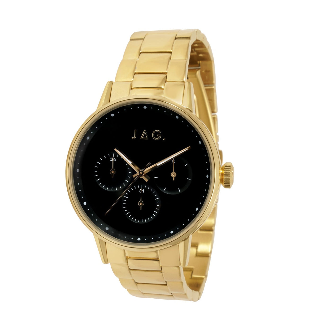 Jag Norwood Gold Stainless Steel 42mm Watch