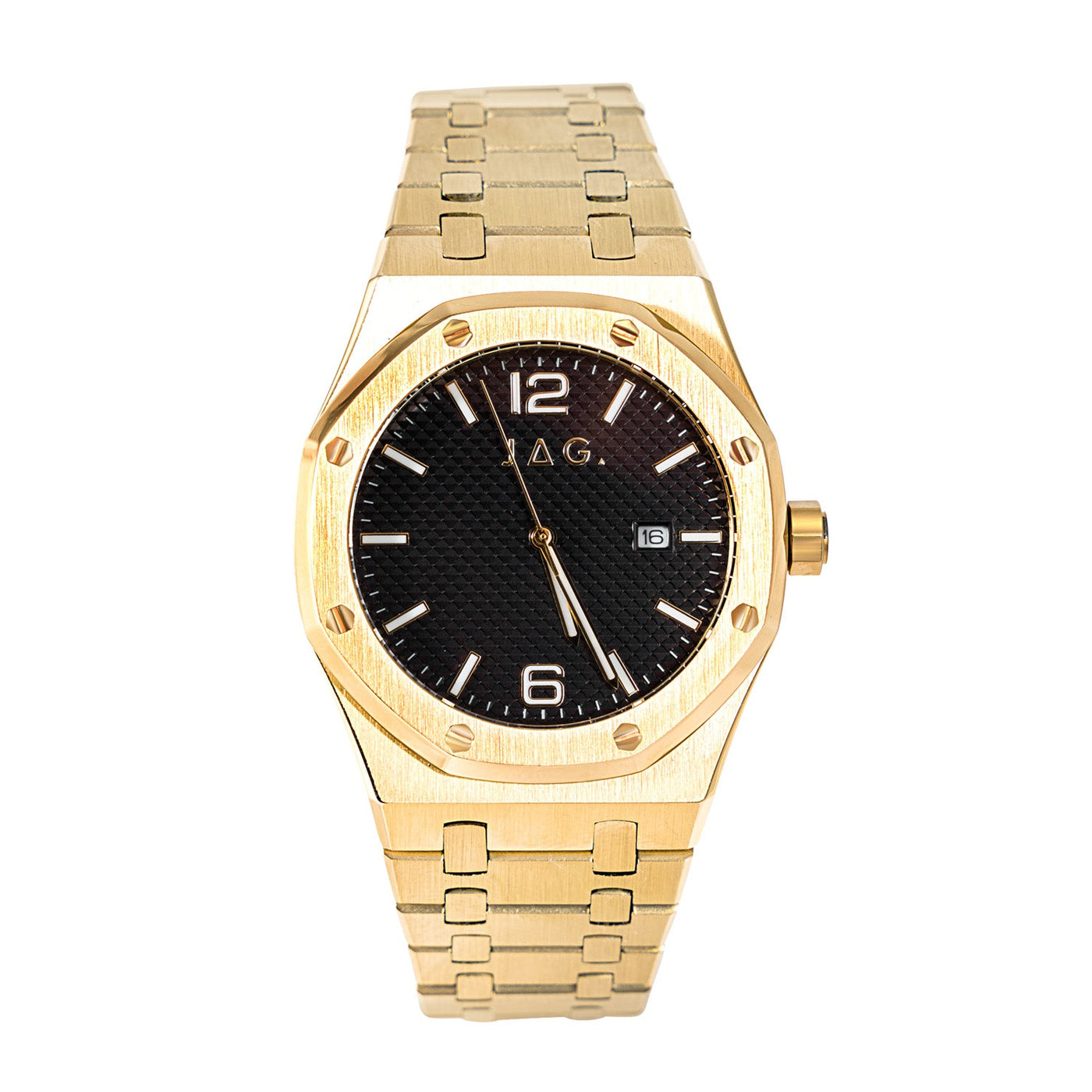 Jag Brighton Gold Stainless Steel 41mm Watch