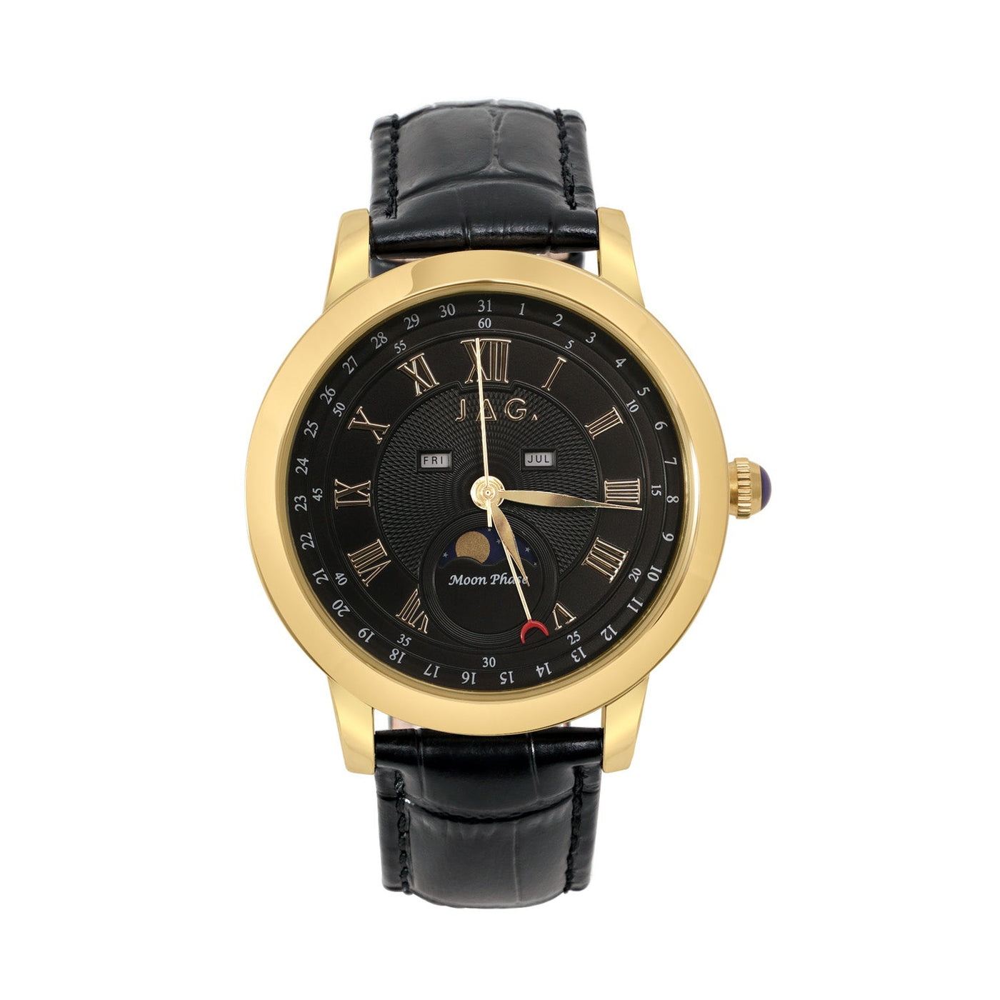 Jag Mosman Gold Stainless Steel 42mm Watch