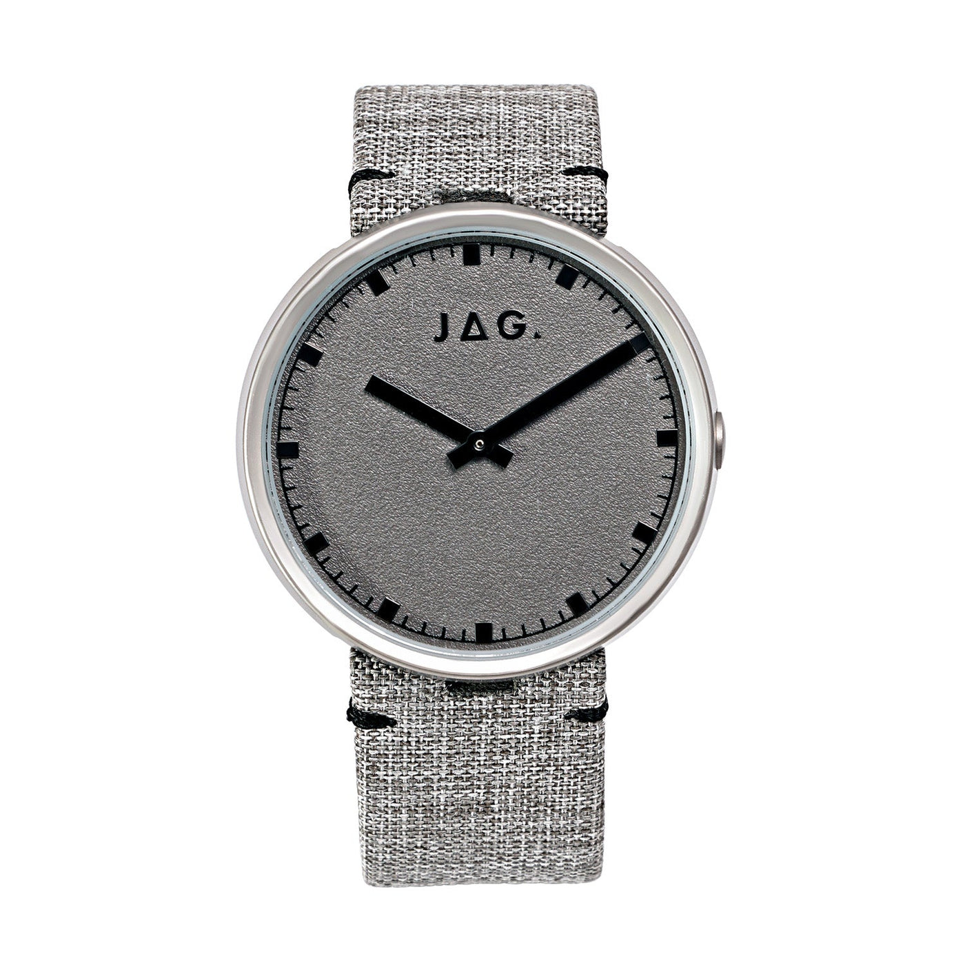 Jag Cronulla Silver Stainless Steel 42mm Watch