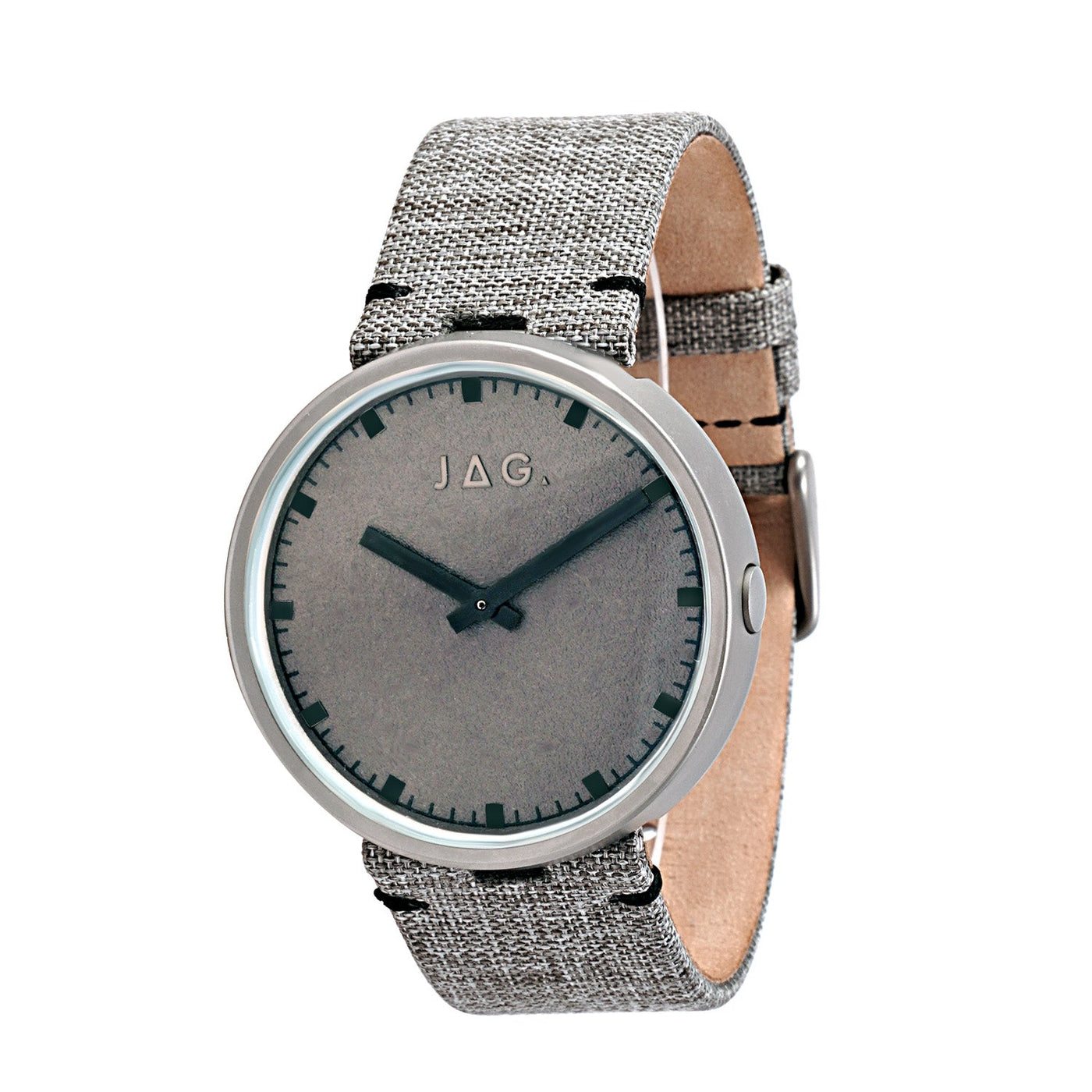 Jag Cronulla Silver Stainless Steel 42mm Watch