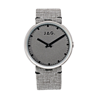 Jag Cronulla Silver Stainless Steel 42mm Watch
