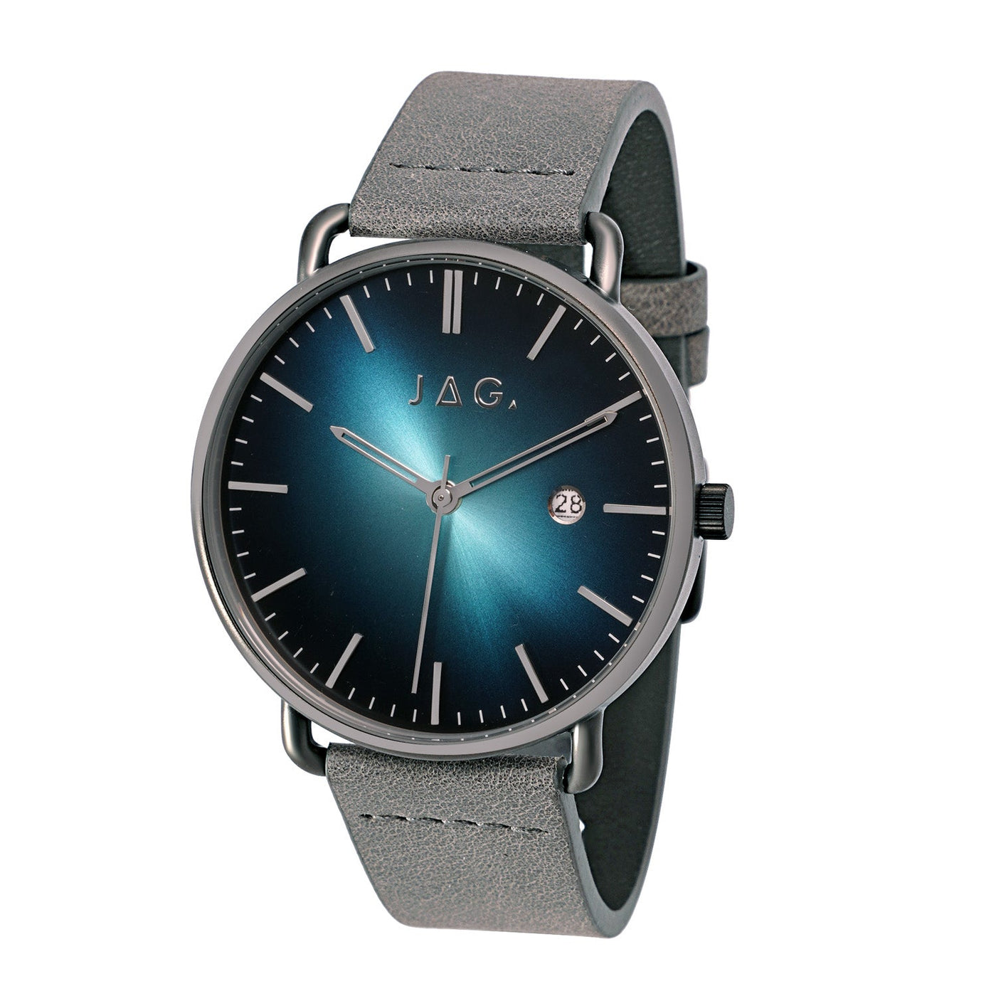 Jag Newtown Grey Stainless Steel 42mm Watch