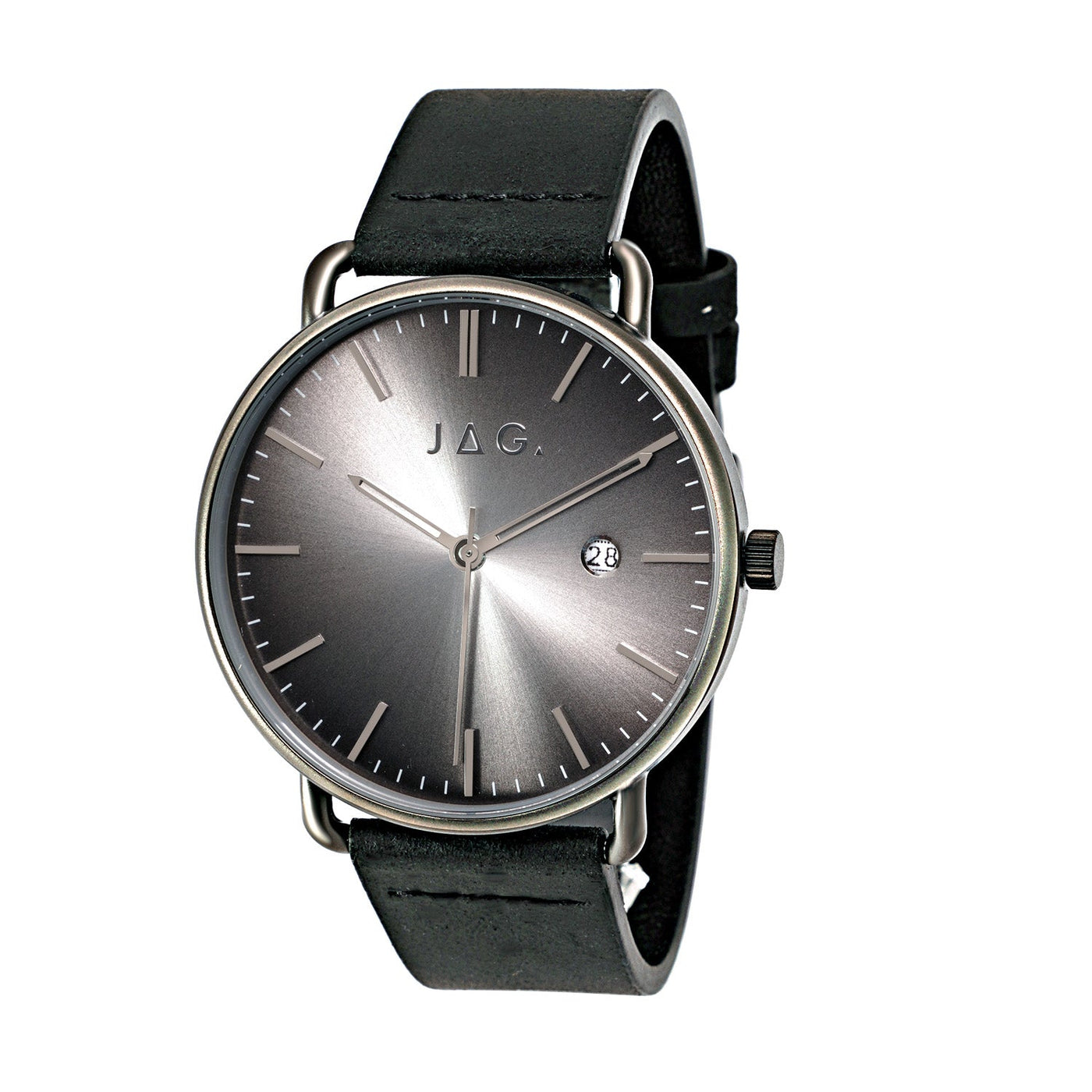 Jag Newtown Black Stainless Steel 42mm Watch
