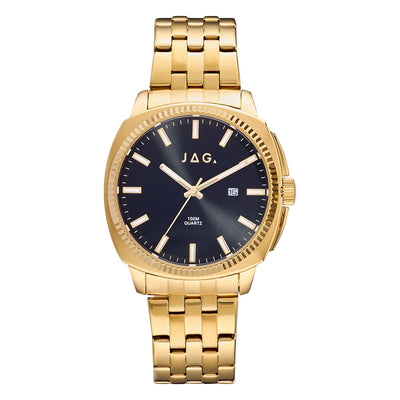 Jag Logan Gold Stainless Steel 42mm Watch