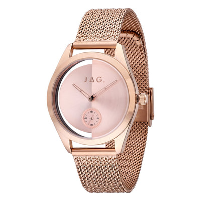 Jag Harrow Rose Gold Stainless Steel 36mm Watch