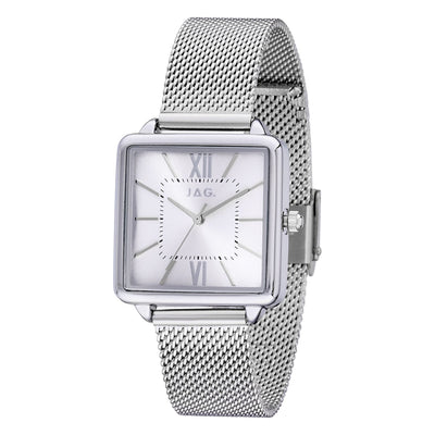 Jag Malvern Silver Alloy 28mm Watch