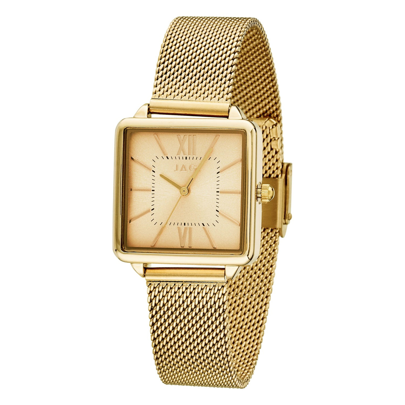 Jag Malvern Gold Alloy 28mm Watch