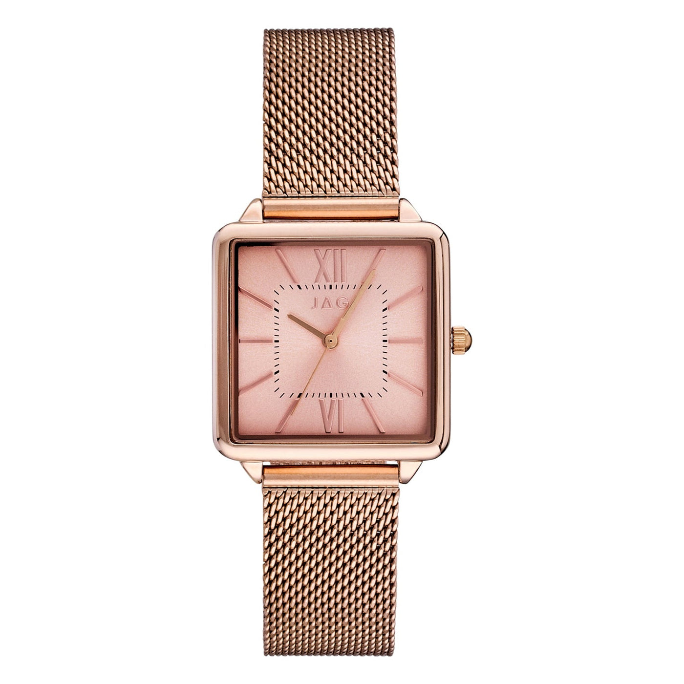 Jag Malvern Rose Gold Alloy 28mm Watch