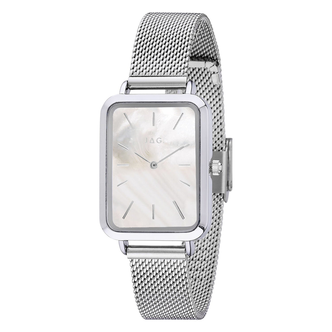Jag Orana Silver Alloy 34mm Watch