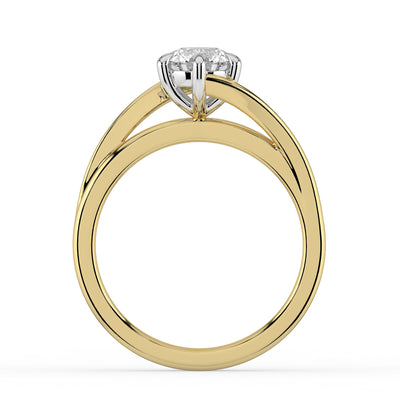 RBC Diamond Engagement Ring