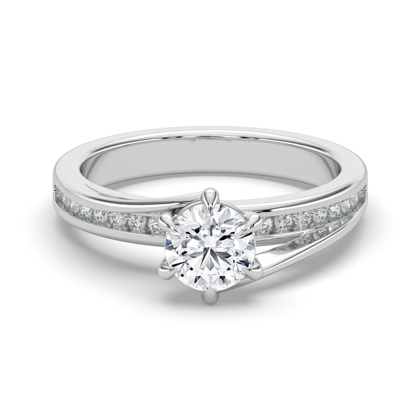 RBC Diamond Engagement Ring