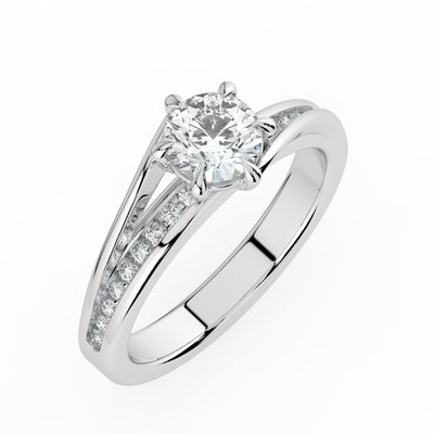 RBC Diamond Engagement Ring