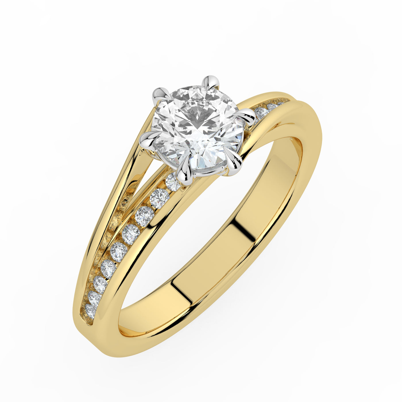 RBC Diamond Engagement Ring