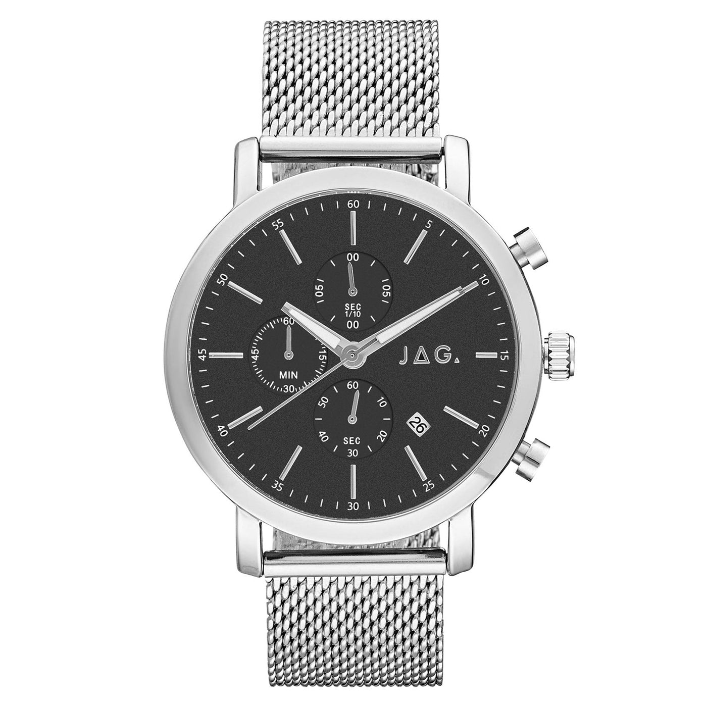 Jag Cabarita Silver Alloy 44mm Watch