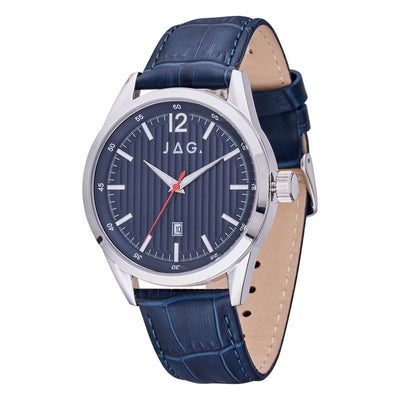 Jag Colo Silver Stainless Steel 44mm Watch