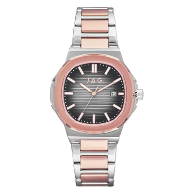 Jag Eaton Two-Tone Alloy 42mm Watch