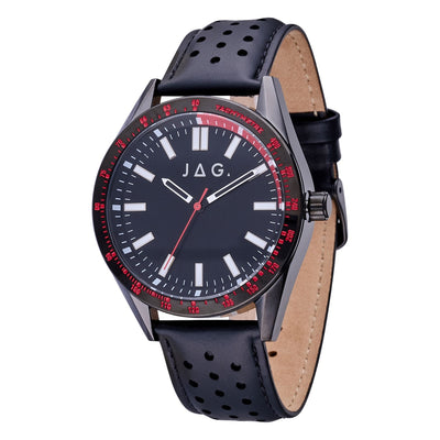 Jag Sandown Black Stainless Steel 44mm Watch