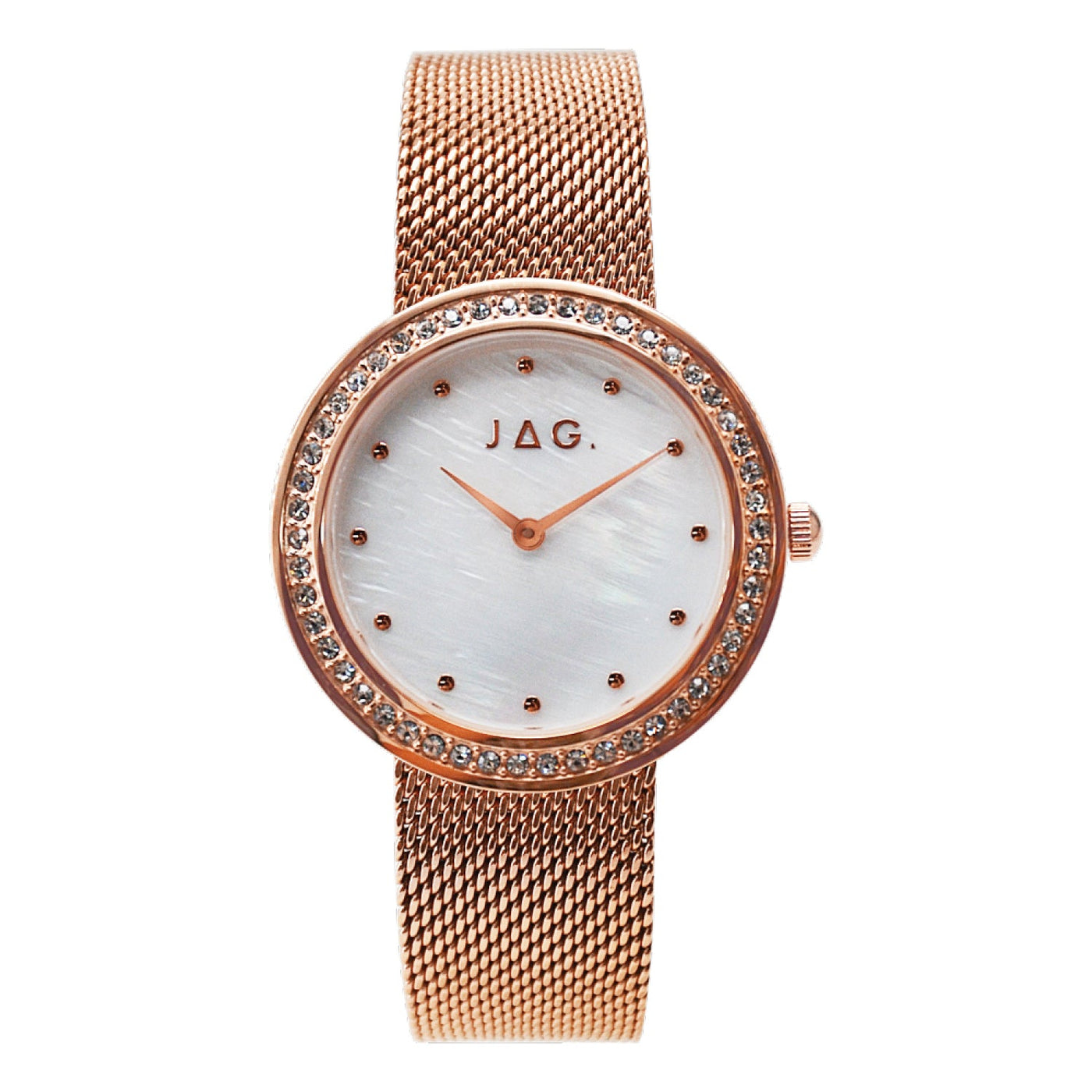 Jag Henley Rose Gold Stainless Steel 35mm Watch