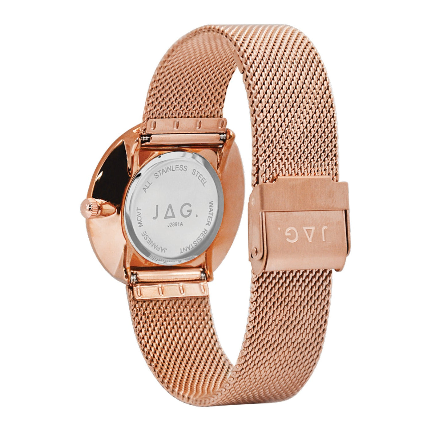 Jag Henley Rose Gold Stainless Steel 35mm Watch