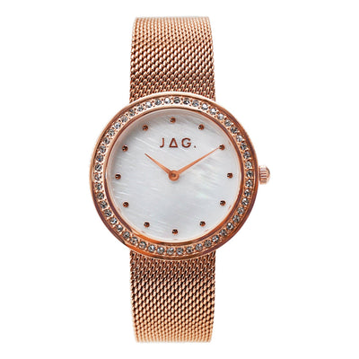Jag Henley Rose Gold Stainless Steel 35mm Watch