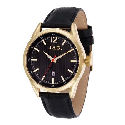 Jag Colo Black Stainless Steel 44mm Watch