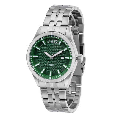 Jag Forster Green Stainless Steel 42mm Watch