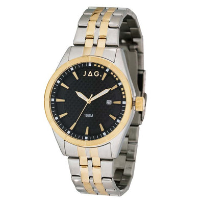Jag Forster Black Stainless Steel 42mm Watch