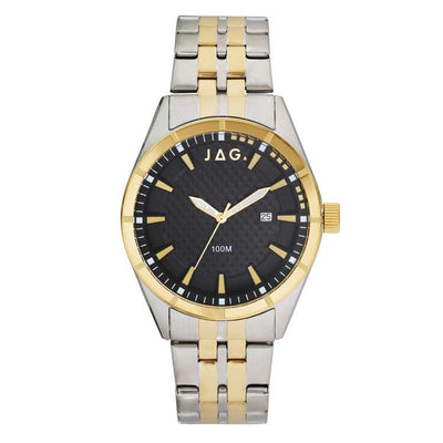 Jag Forster Black Stainless Steel 42mm Watch